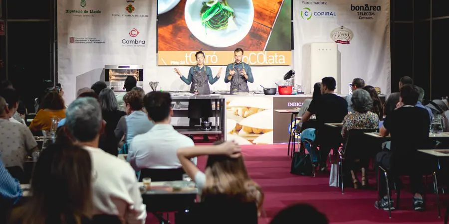 Grandes chefs, formación y mejor turrón creativo en la feria de Agramunt