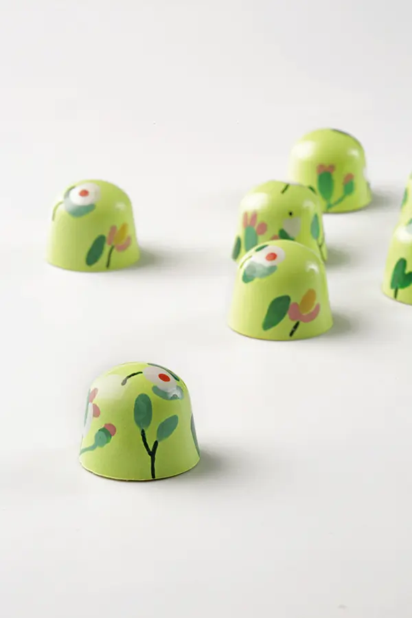 Bombón pastel de manzana