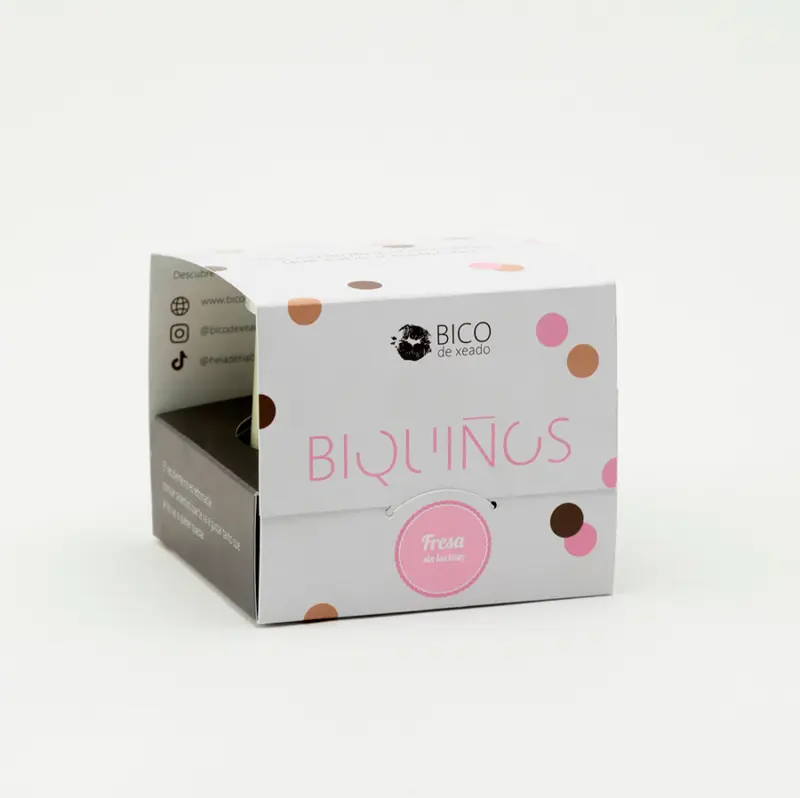 La caja en la que se presentan los Biquiños