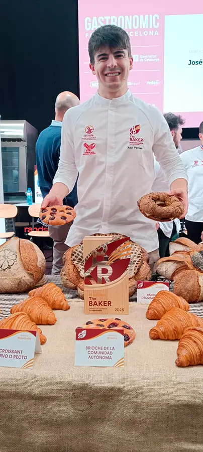 Xavier Pamies, ganador del premio The Baker