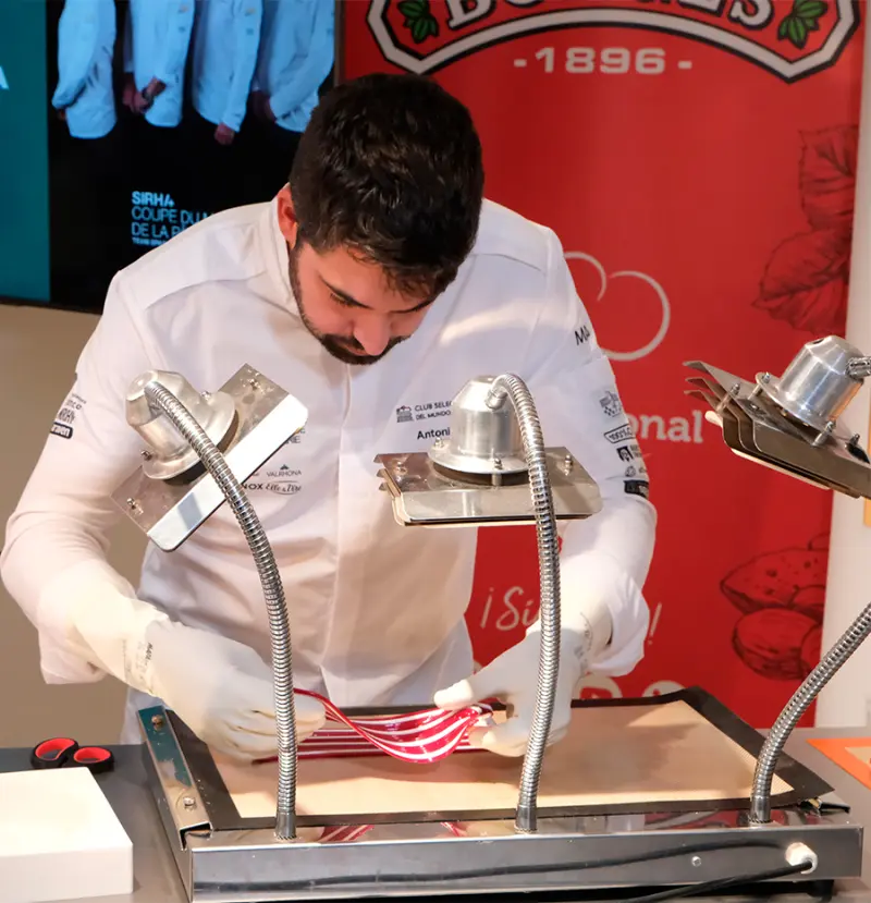 Demostración de azúcar artístico de Toni Pons