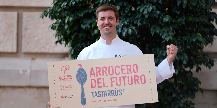 Arturo Roig, primer chef valenciano elegido Arrocero del Futuro