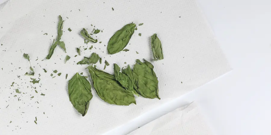 Imagen de Albahaca natural en polvo, una técnica con muchas posibilidades chocolateras