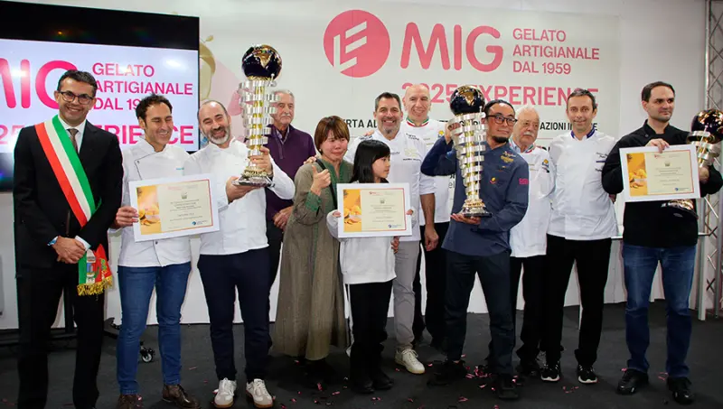 Podio de la Coppa d'Oro