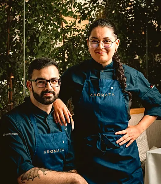 Gonzalo Alonso y Valentina Montealegre