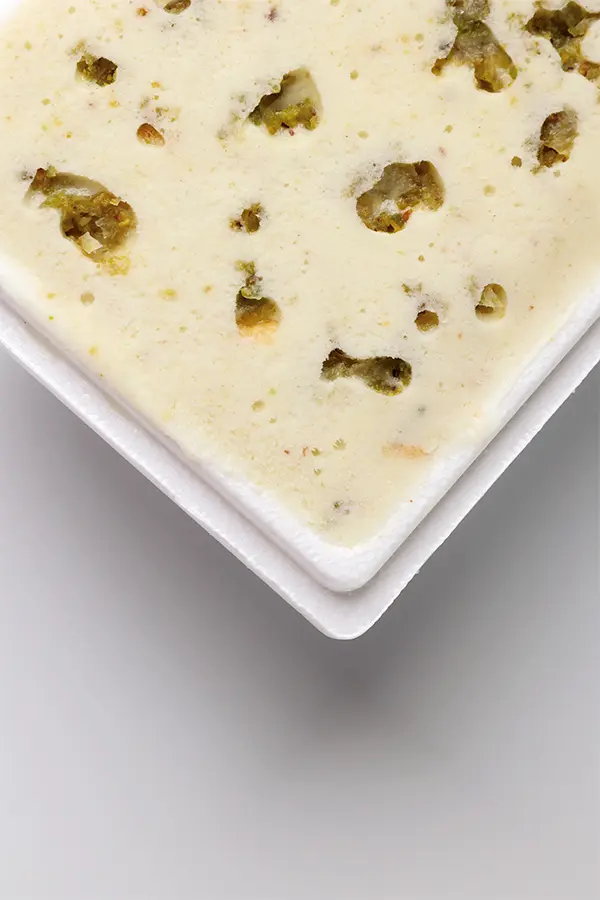 Helado de baklava de pistacho