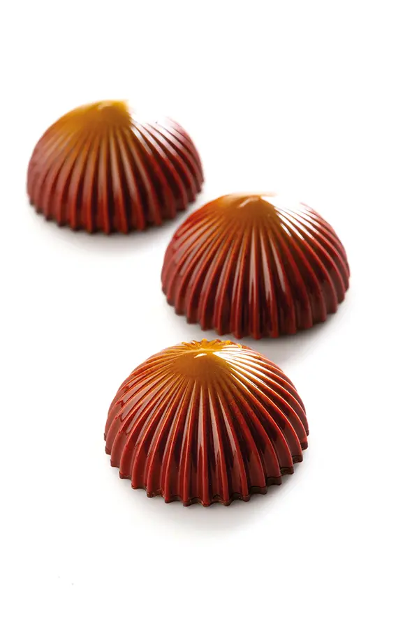 Bombón de molde Yuzu & Rose