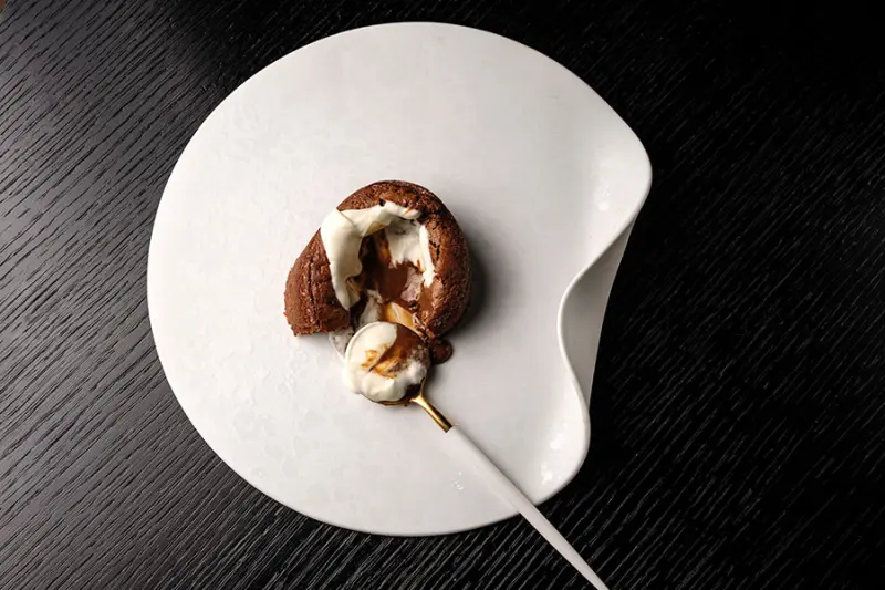 Coulant líquido de dulce de leche