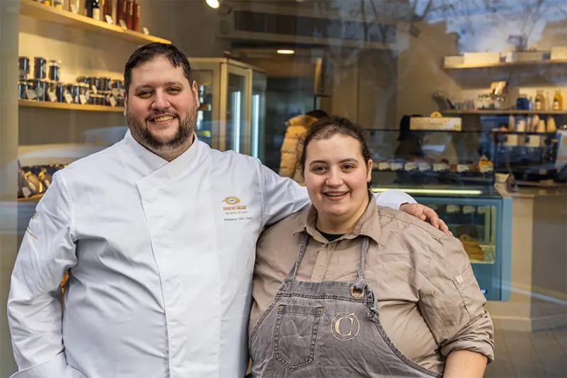 Oriol y Anna Carrió, tercera generación de Pastelería Carrió