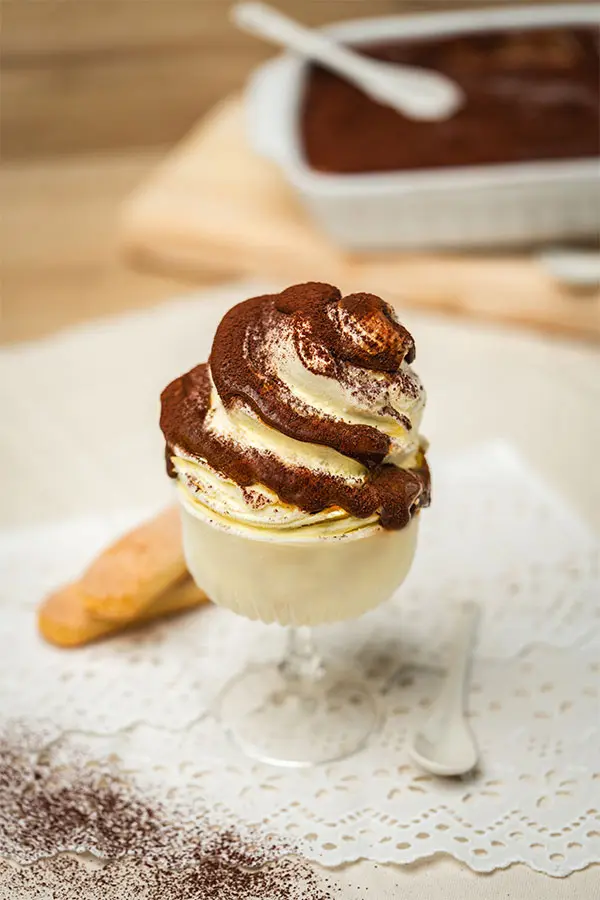 Delizia Mascarpone con Variegato Caffé Arábica