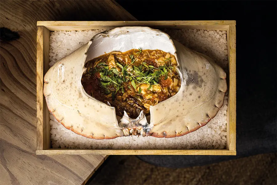 Chili de buey de mar