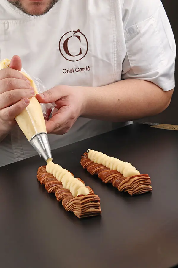 Crema pastelera de vainilla