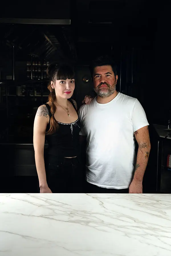 Esther Merino y Diego de Prado