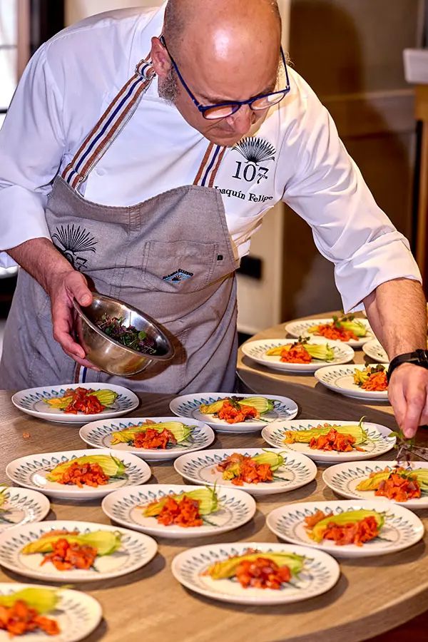Joaquín Felipe, chef del restaurante Atocha 107