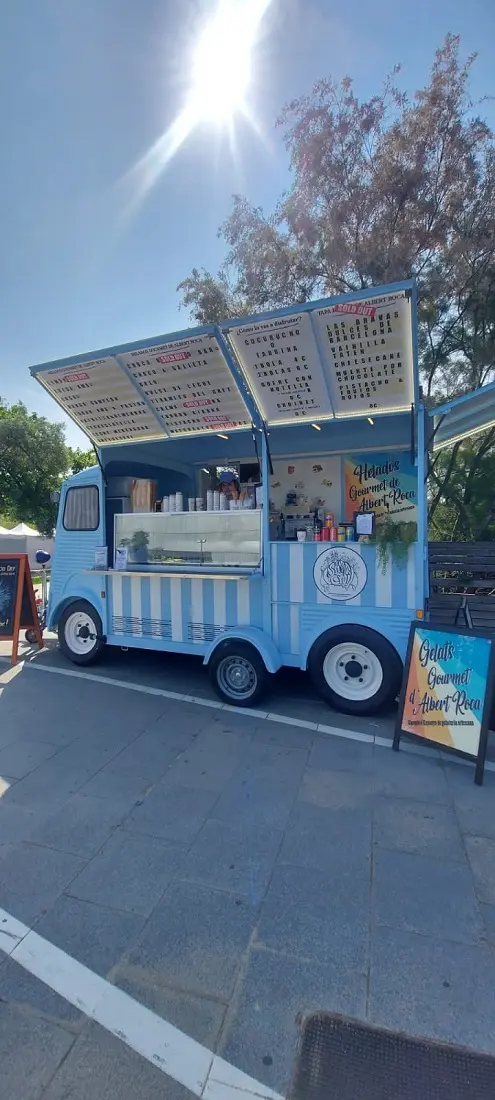 Carrito de helados de Sant Croi Gelats