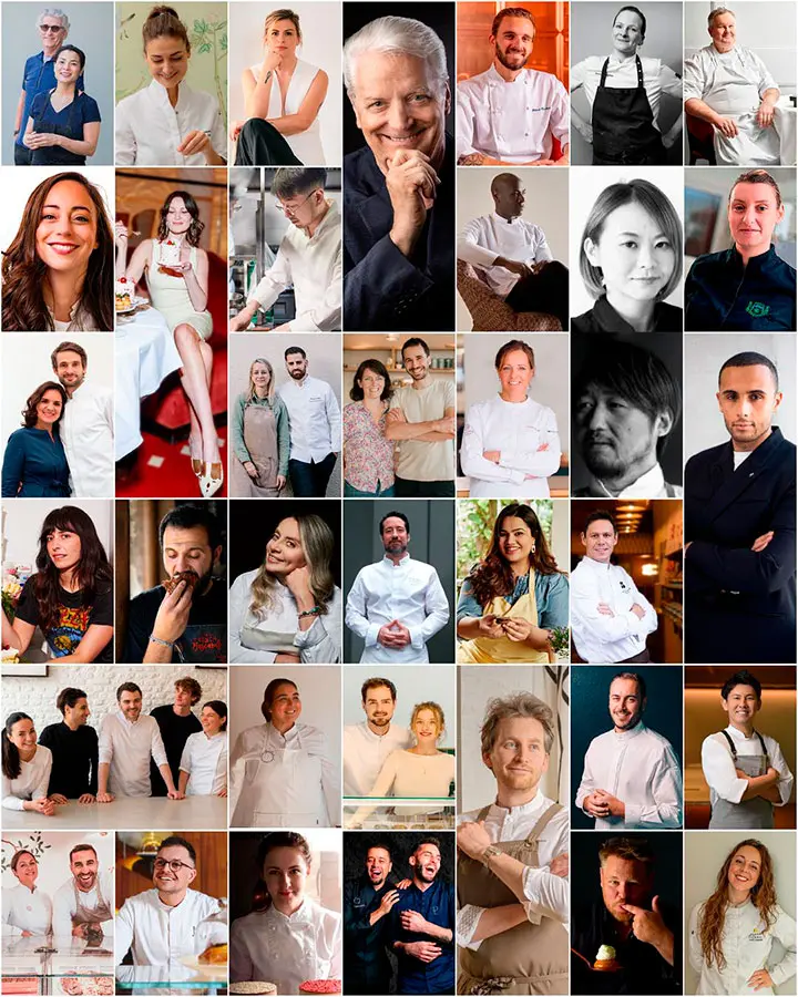 Todos los pasteleros premiados en La Liste 2025