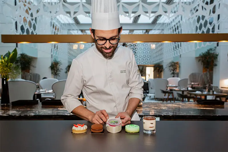 Josep Esturi, chef y creador de los cinco postres