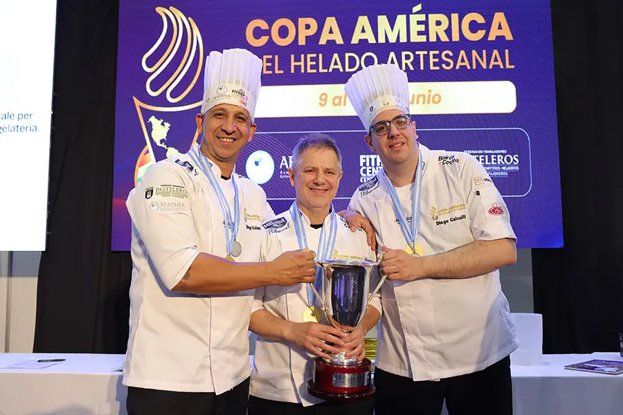Argentina gana la I Copa América del Helado Artesanal