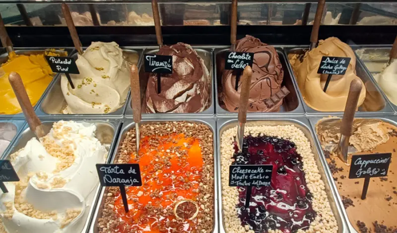 Vitrina de Dai Gelato
