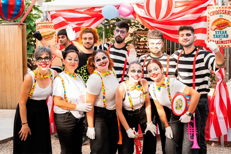 Parte del equipo de Cal Jan