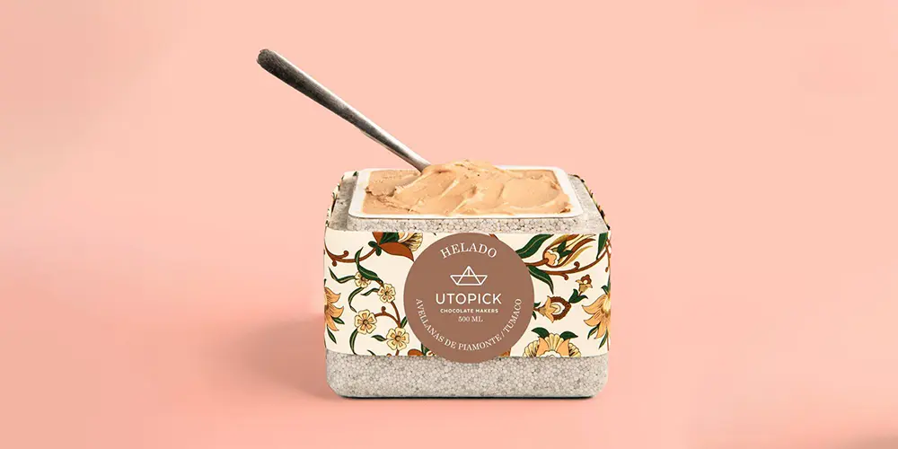 Esneu y Utopick lanzan tres helados gourmet con chocolate bean to bar