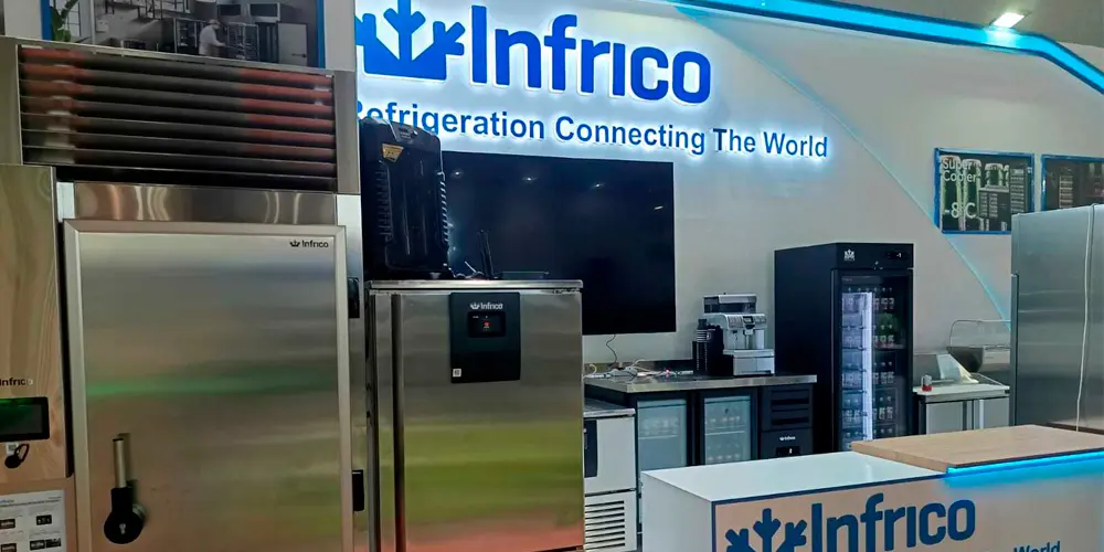 Infrico exhibe vanguardia en refrigeración profesional en Yakarta