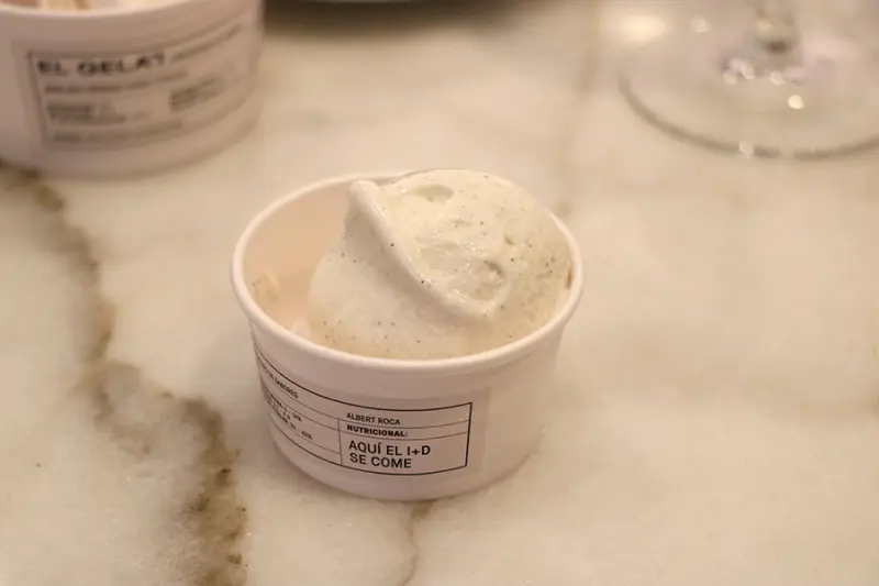 Helado de vainilla 3 orígenes