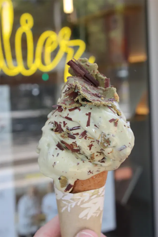 Helado Dubái