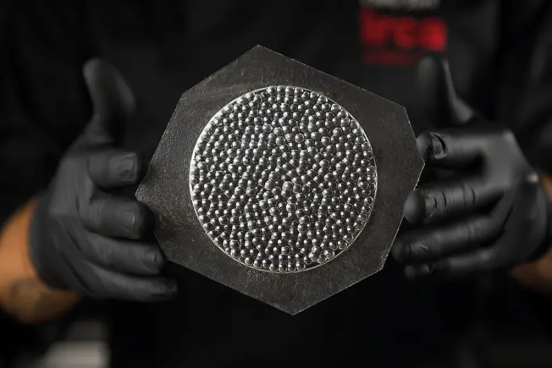 Molde para caviar de chocolate