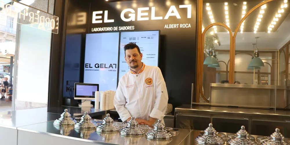 Albert Roca abre El Gelat con el chocolate como punta de lanza