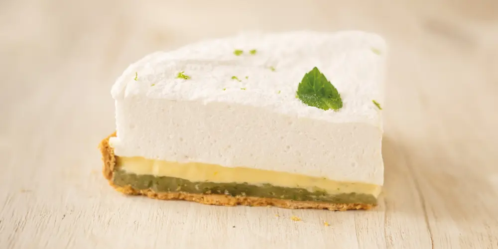 Tartaleta Mojito con ron, menta, lima y marshmallow de Belén Melamed