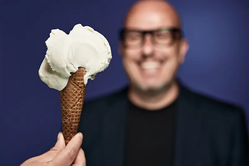 Gelato in Bianco ©Willson Santinelli