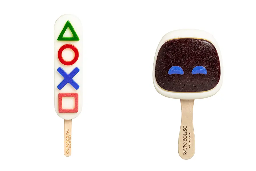 Jordi Roca transforma cinco emblemáticos videojuegos de PlayStation en helados de autor