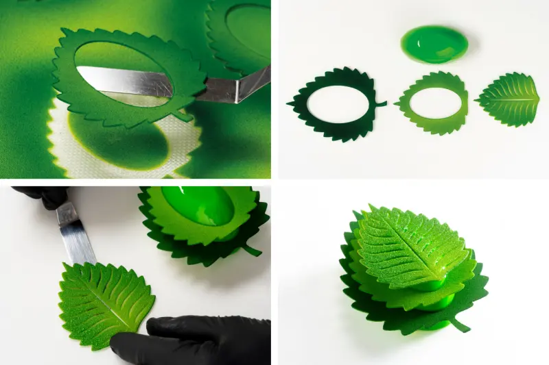 Paso a paso Hoja de shiso