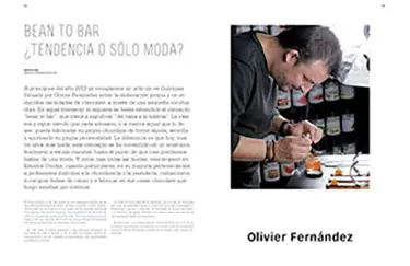 Olivier Fernández. Bean to bar. ¿Tendencia o sólo moda?