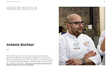 Antonio Bachour. Huracán Bachour