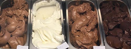 Vitrina de helados.