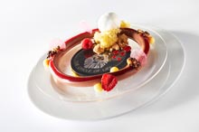 Postre en plato de Reino Unido