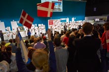 Ambiente en la Copa Europea de Pastelería