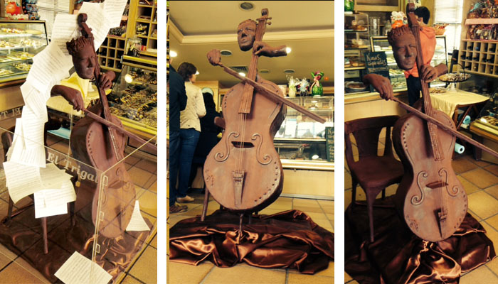 El violonchelista de chocolate, por Jesús Veiga