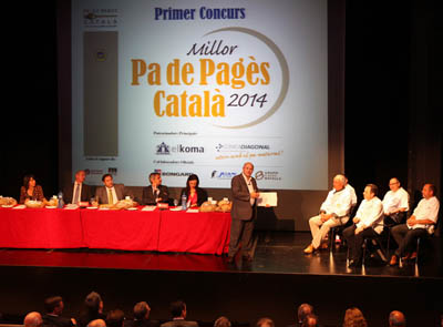 gala de premios I Concurso Mejor Pan de Payés