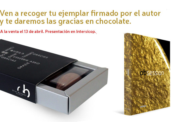 Ven a recoger tu ejemplar y te daremos las gracias en chocolate