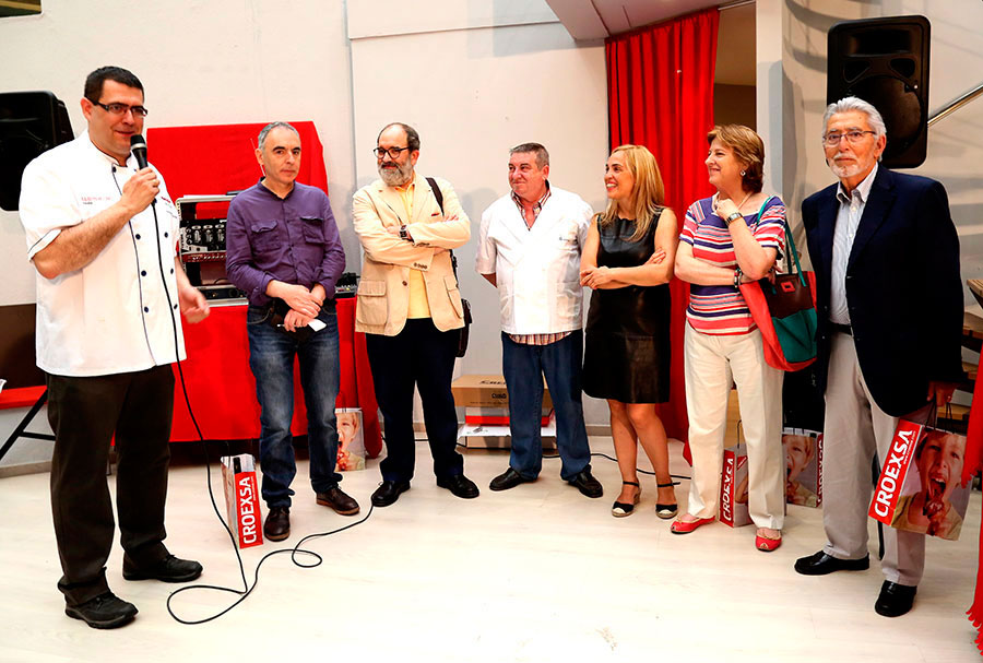 El jurado en el momento de la presentación de los ganadores