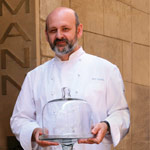 Eric Ortuño, creador de la parta de té del Premio Dulcypas
