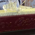 El entremet de Francia inspirado en el French can can