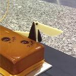 La simpática tarta de chocolate de Singapur