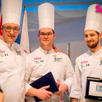 Equipo italiano, campeonato mundial de pastelería Junior Sigep