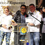 Entrega premio a Oriol Balaguer, mejor Panettone