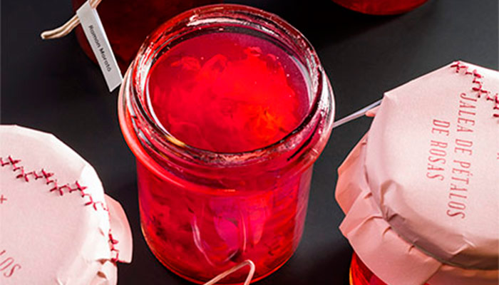 jalea de rosas desde arriba