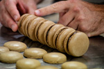 Muestra de macarons